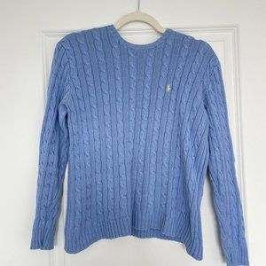 Blue Ralph Lauren Cable Knit